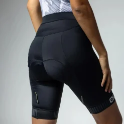 Pantaloncini donna Ale Pragma Traguardo 2.0 - Nero bianco