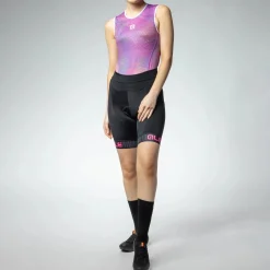 Pantaloncini donna Ale Pragma Traguardo 2.0 - Nero rosa