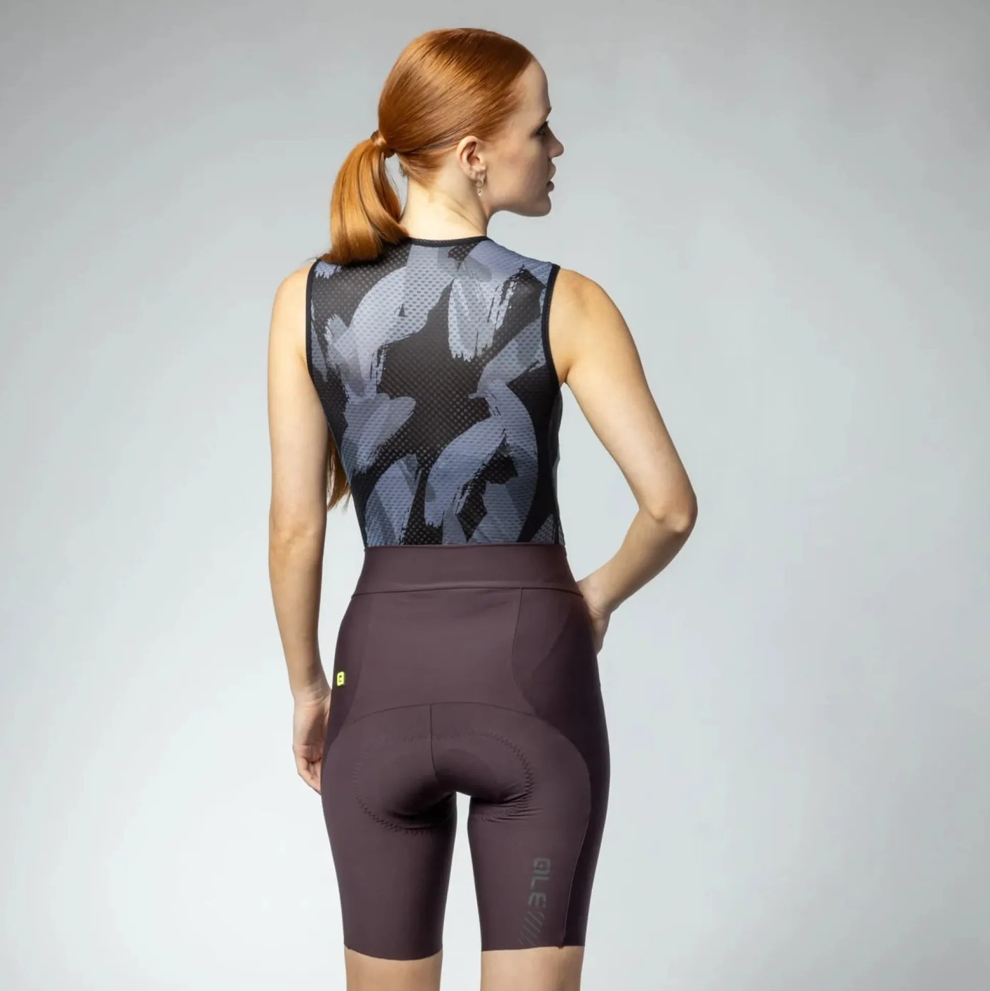 Pantaloncini donna Ale PR-E Master 2.0 - Marrone