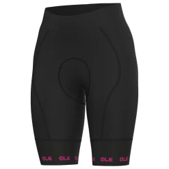 Pantaloncini donna Ale PR-E Strada 2.0 2025 - Nero fucsia