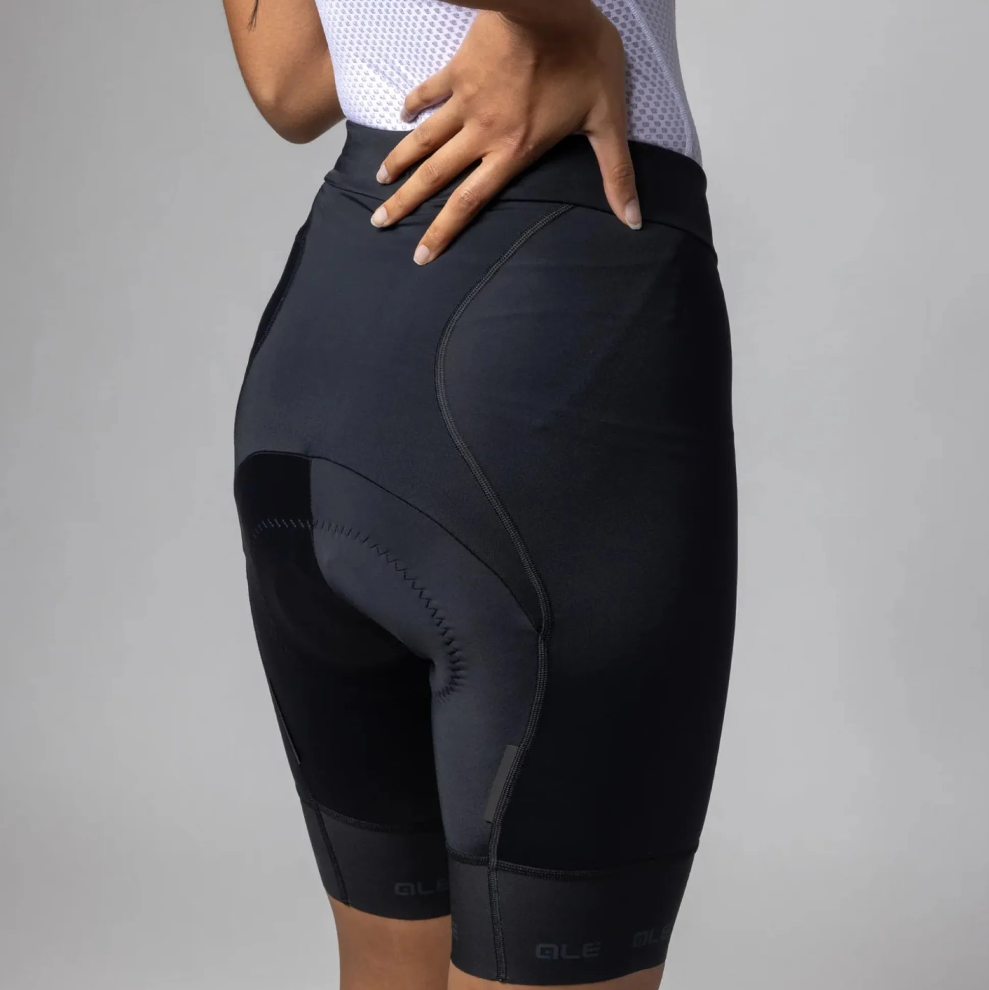 Pantaloncini donna Ale PR-E Strada 2.0 2025 - Nero