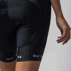Pantaloncini donna Ale PR-E Strada 2.0 2025 - Nero bianco