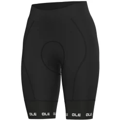 Pantaloncini donna Ale PR-E Strada 2.0 2025 - Nero bianco