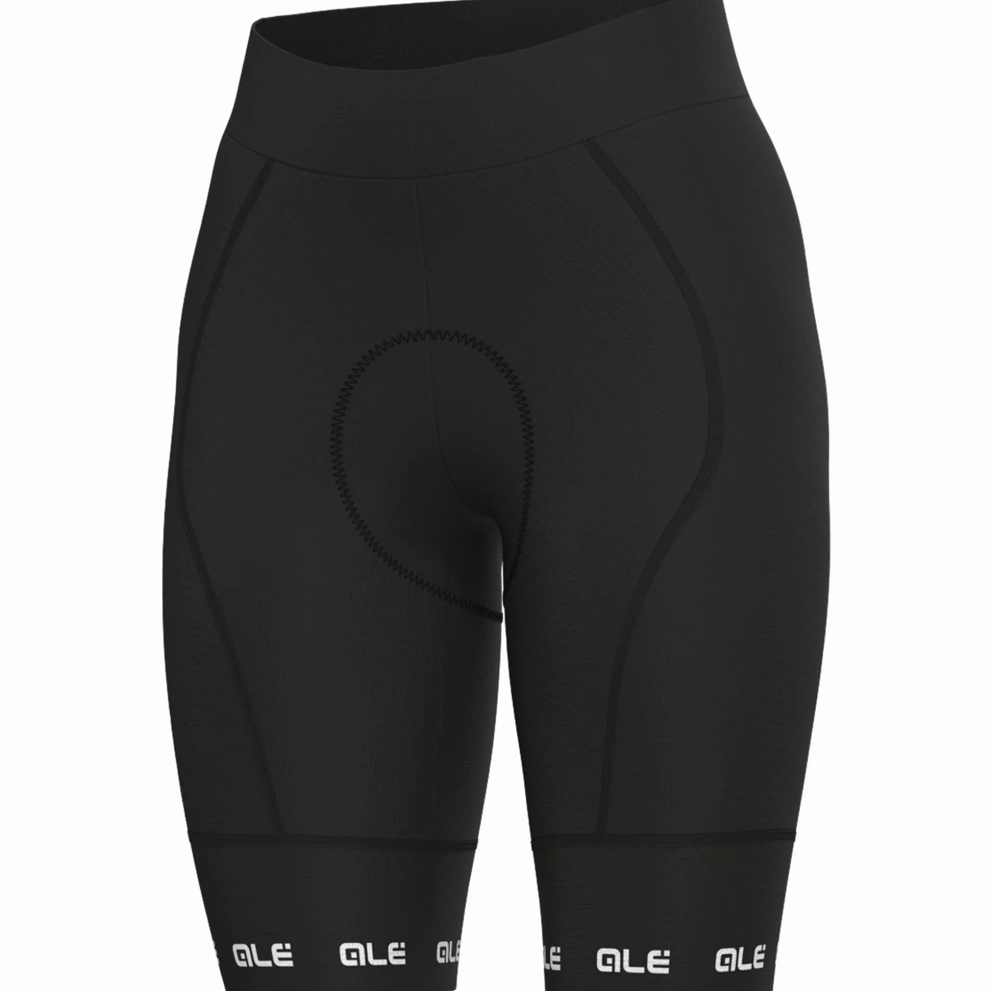 Pantaloncini donna Ale PR-E Strada 2.0 - Nero bianco