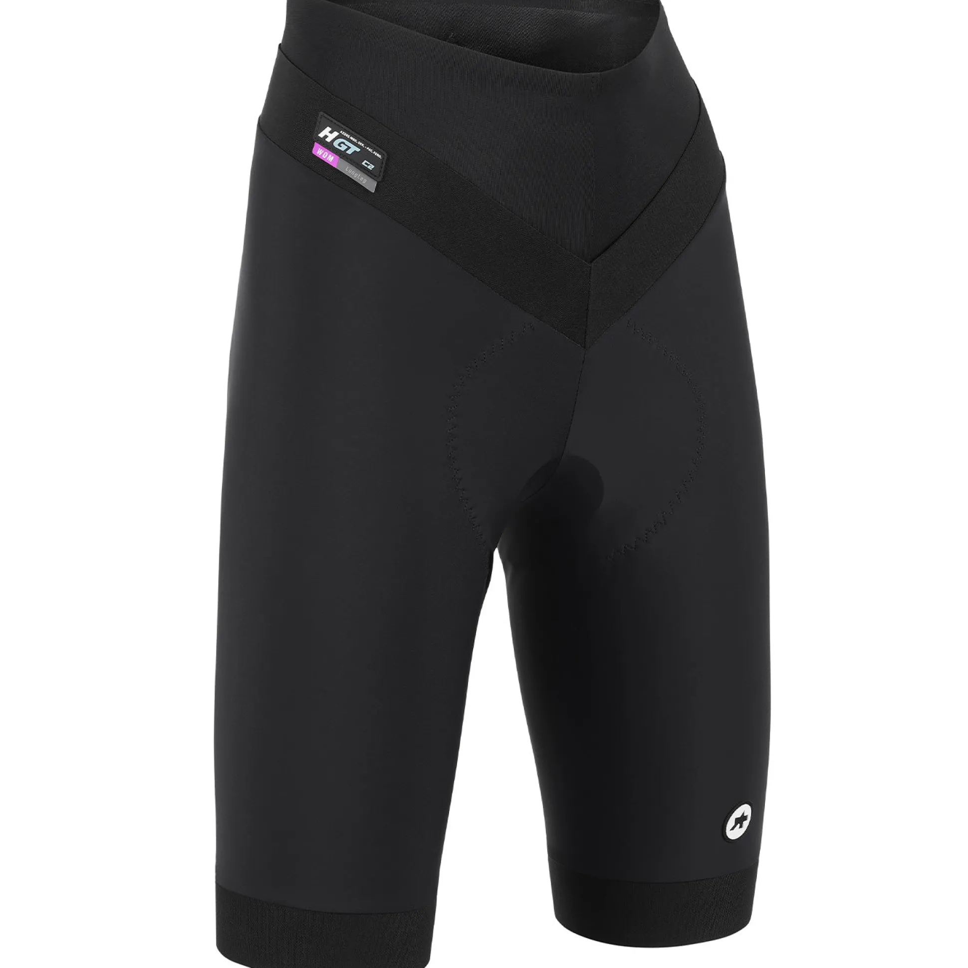 Pantaloncini donna Assos UMA GT Half c2 Longleg - Nero