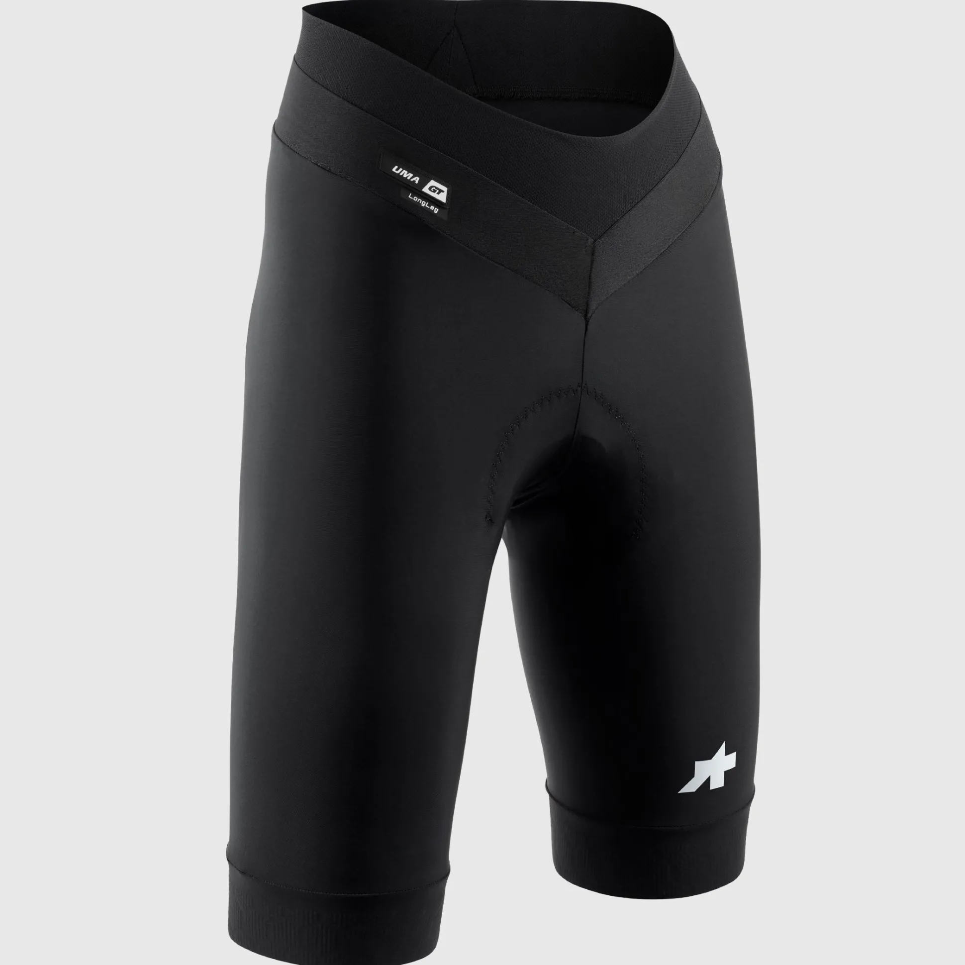 Pantaloncini donna Assos UMA GT Half S11 Long - Nero