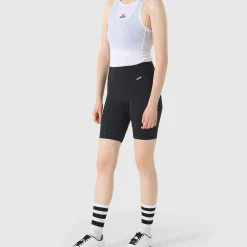 Pantaloncini donna Cafe du Cycliste Celine - Nero