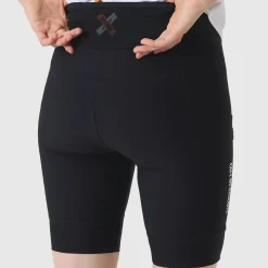 Pantaloncini donna Cafe du Cycliste Elsa - Nero