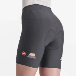 Pantaloncini donna Castelli Prima - Grigio arancio