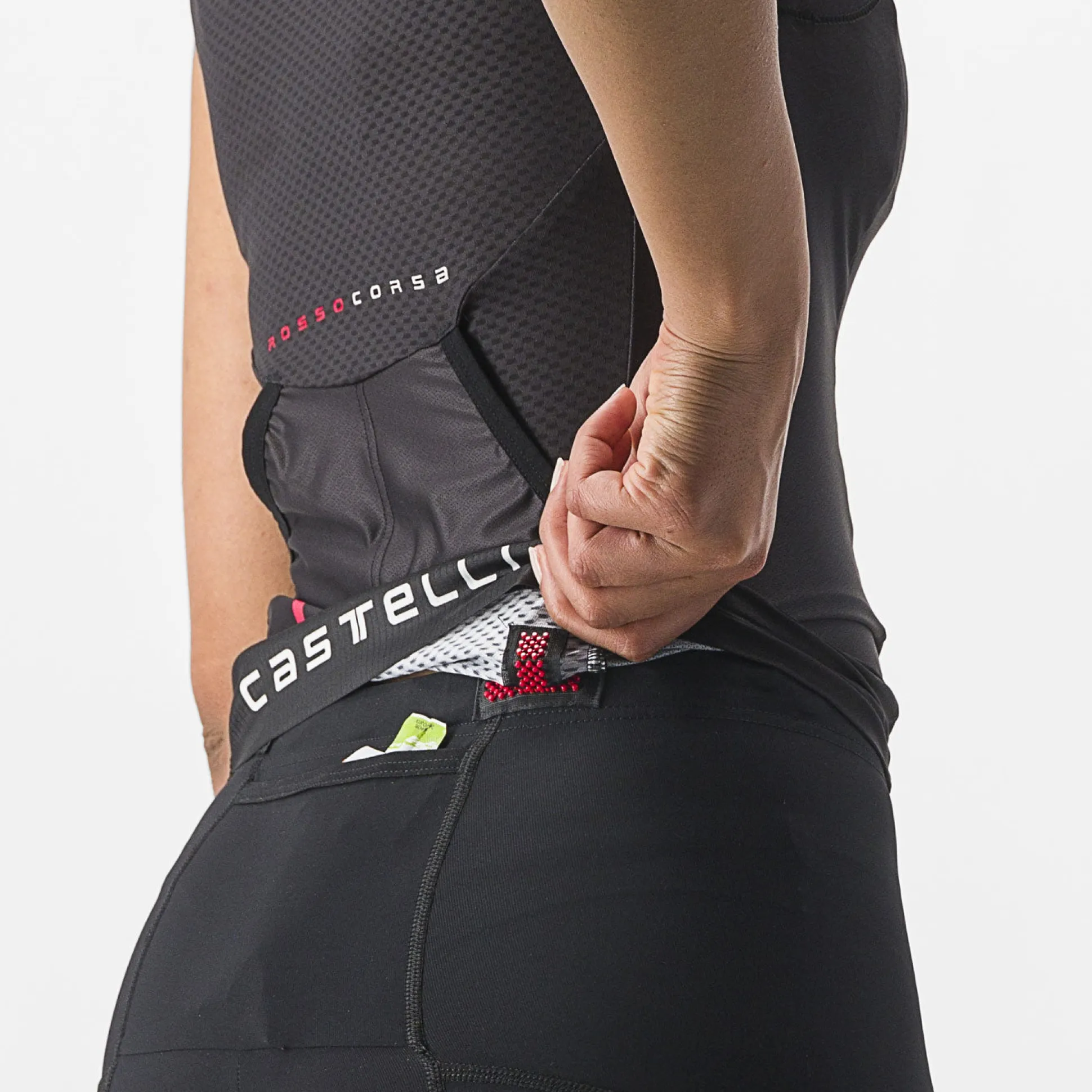 Pantaloncini donna Castelli Ride Run - Nero