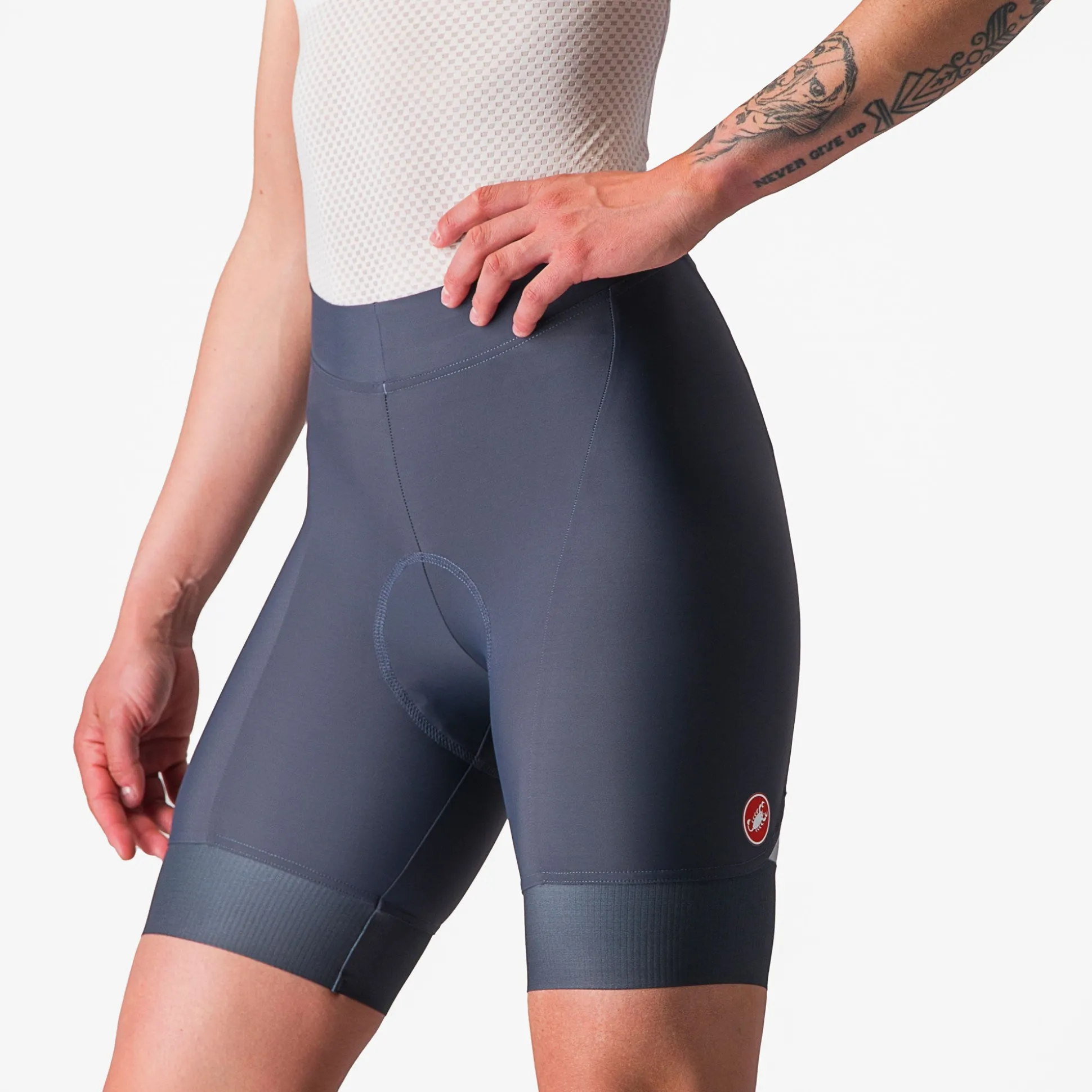 Pantaloncini donna Castelli Prima - Blu chiaro