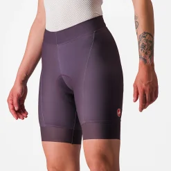 Pantaloncini donna Castelli Prima - Viola