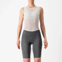 Pantaloncini donna Castelli Premio - Grigio