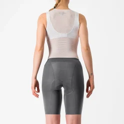 Pantaloncini donna Castelli Premio - Grigio