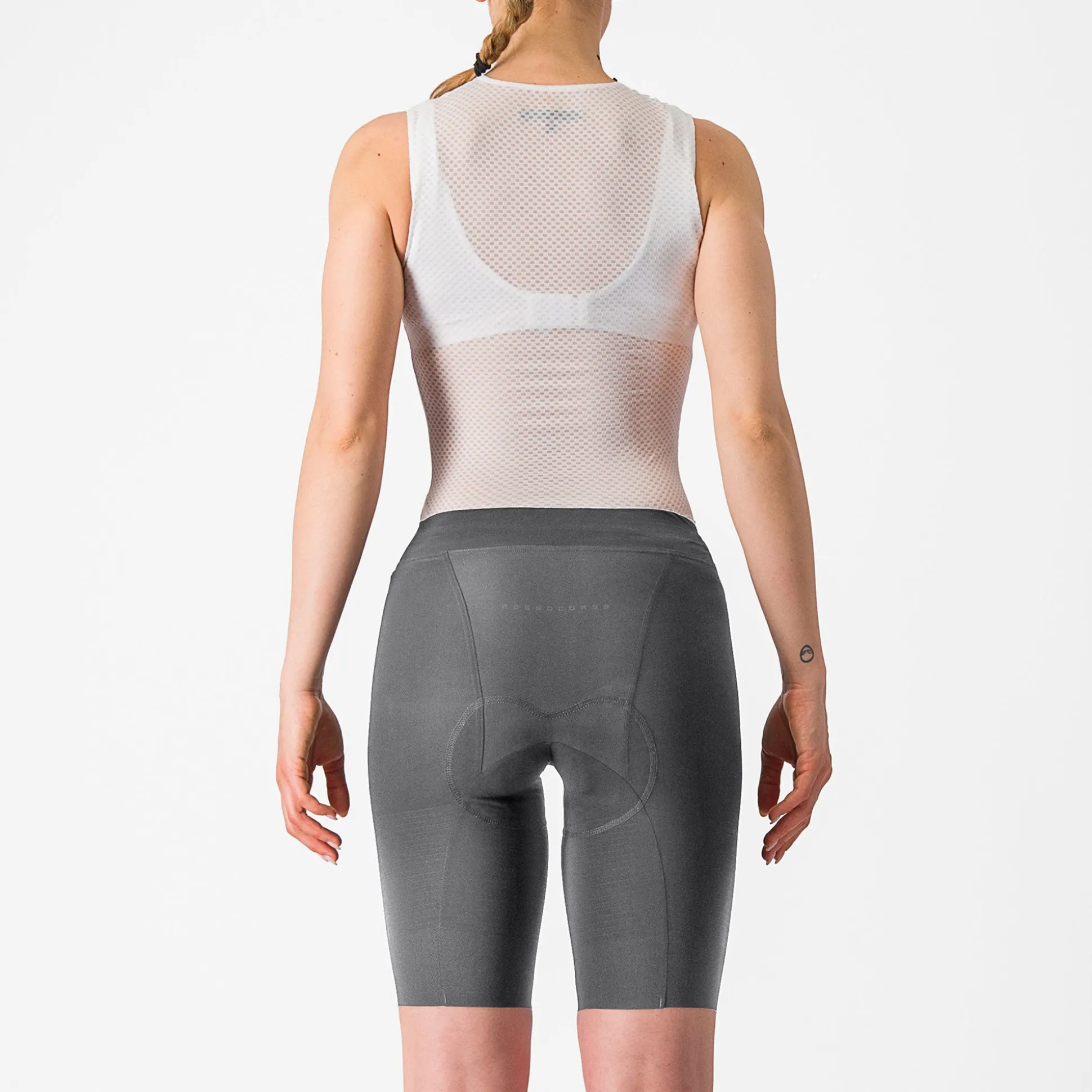 Pantaloncini donna Castelli Premio - Grigio