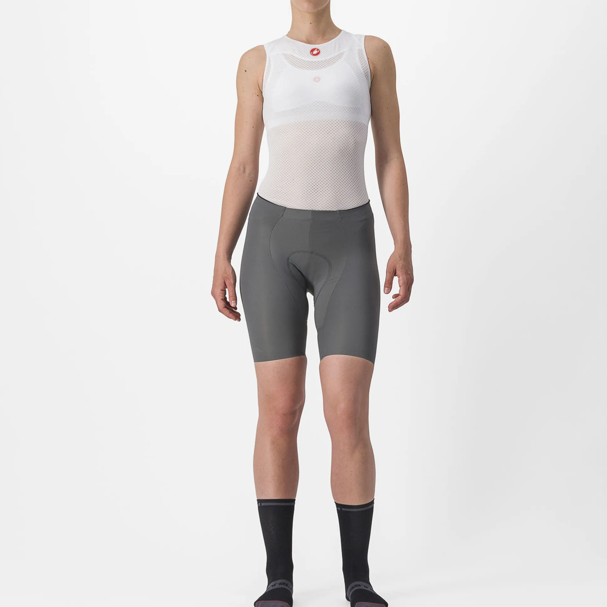 Pantaloncini donna Castelli Free Aero RC - Grigio