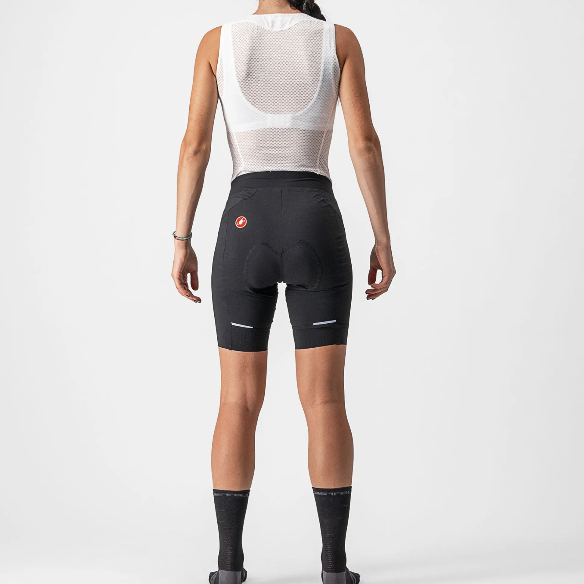 Pantaloncini donna Castelli Velocissima 3 - Nero