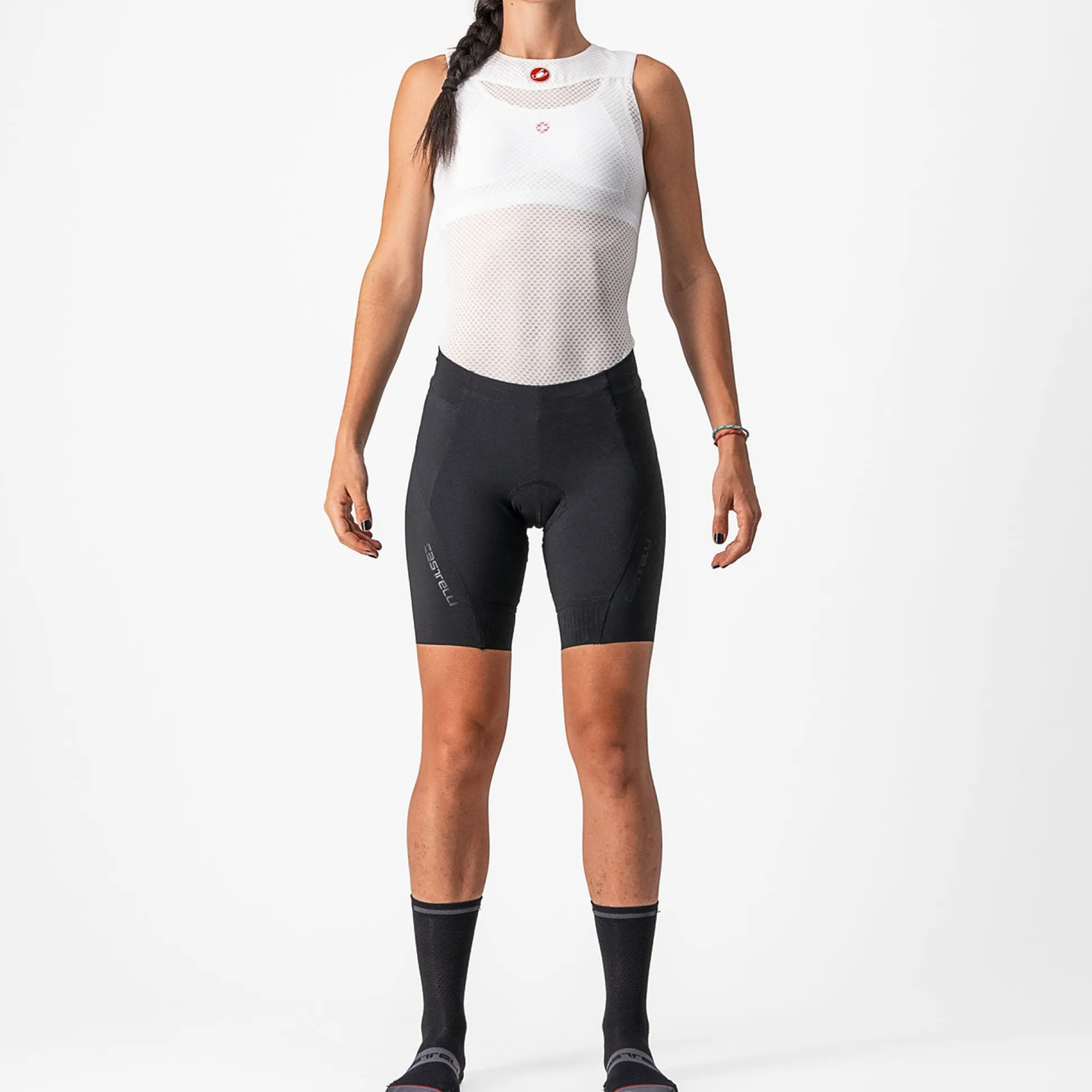 Pantaloncini donna Castelli Velocissima 3 - Nero