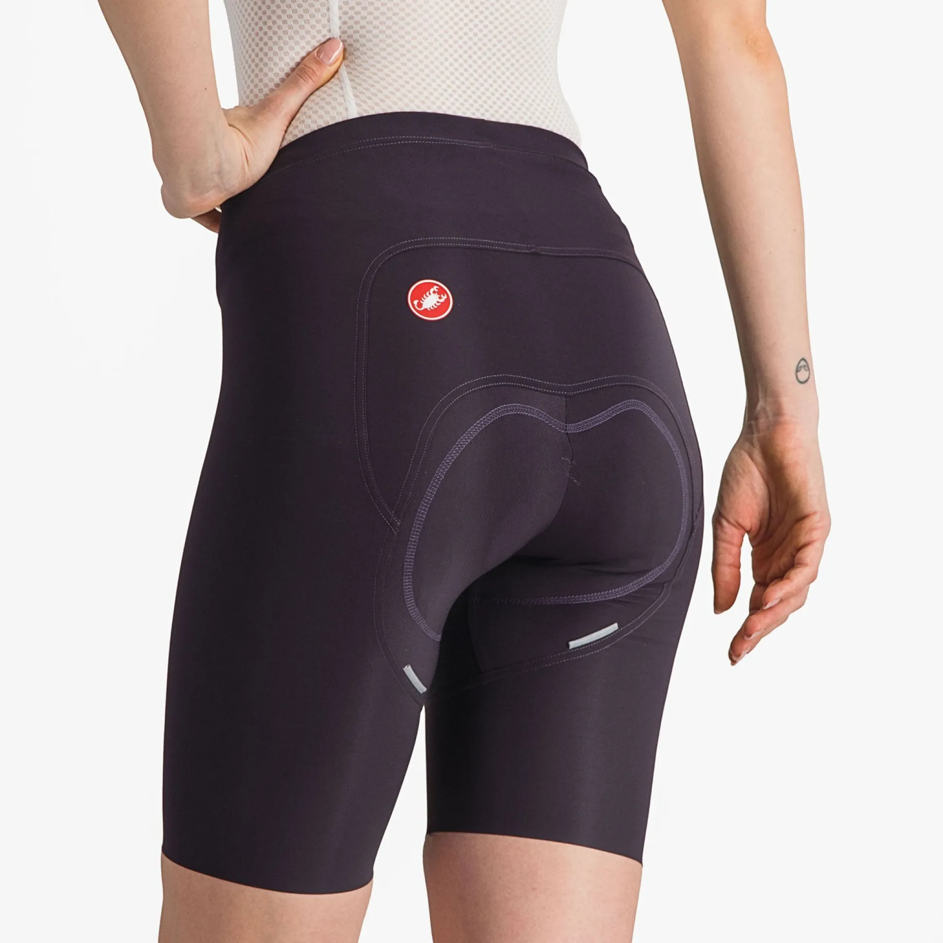 Pantaloncini donna Castelli Free Aero RC - Bordeaux scuro