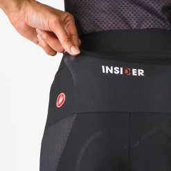 Pantaloncini donna Castelli Insider 2 - Nero