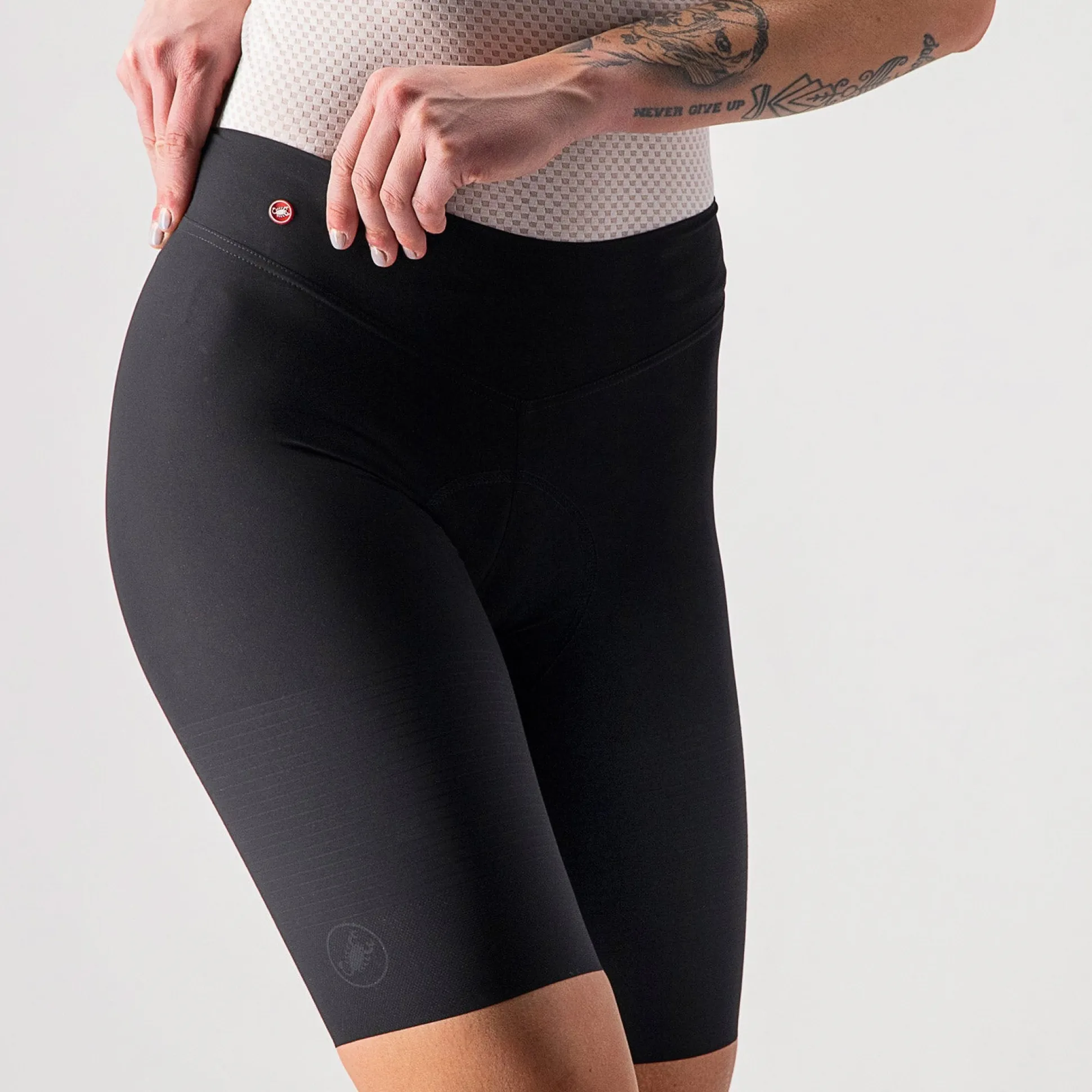 Pantaloncini donna Castelli Premio - Nero