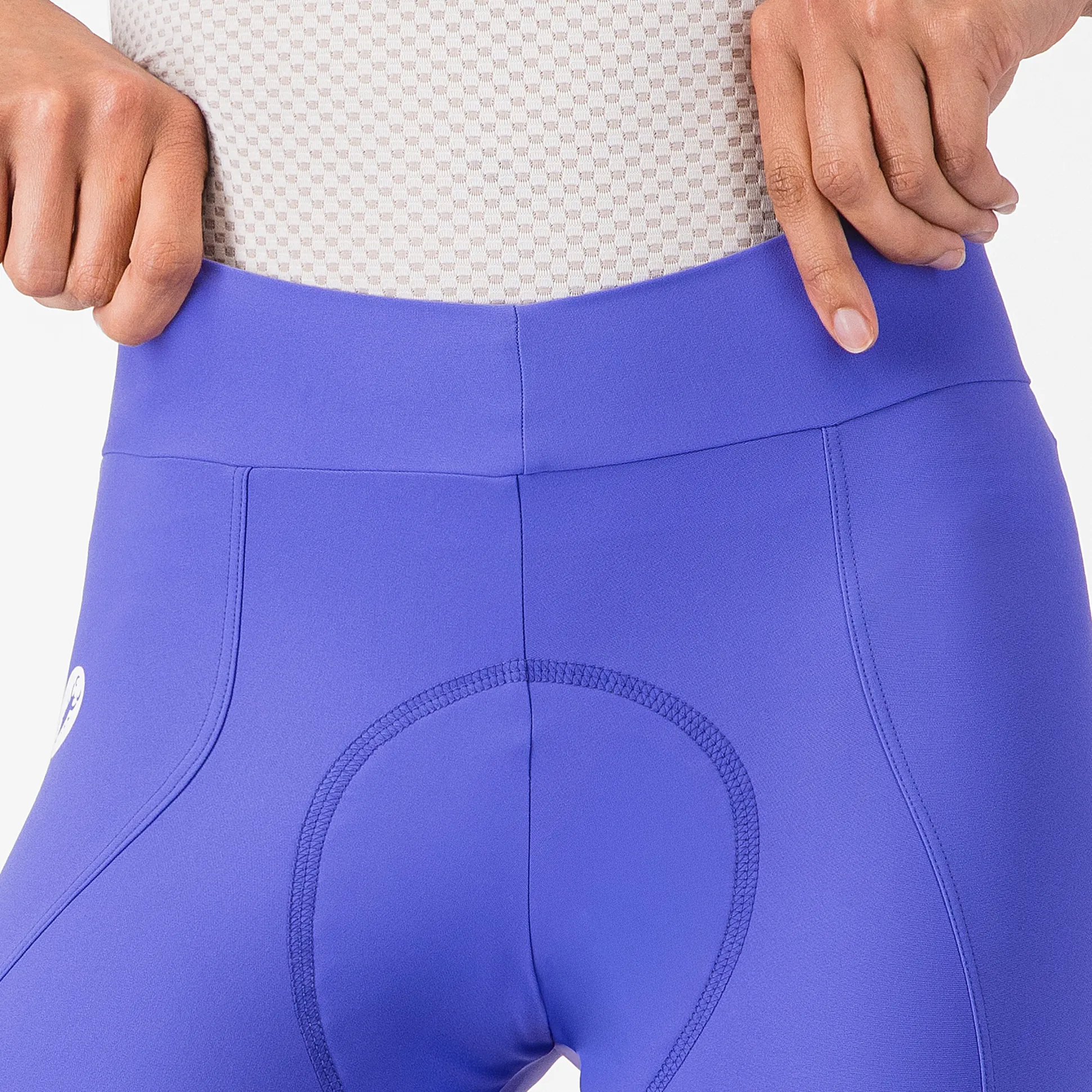 Pantaloncini donna Castelli Espresso 2 DT - Viola