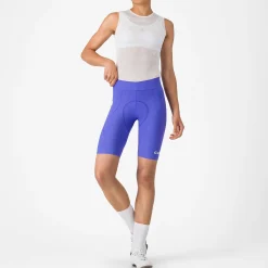 Pantaloncini donna Castelli Espresso 2 DT - Viola