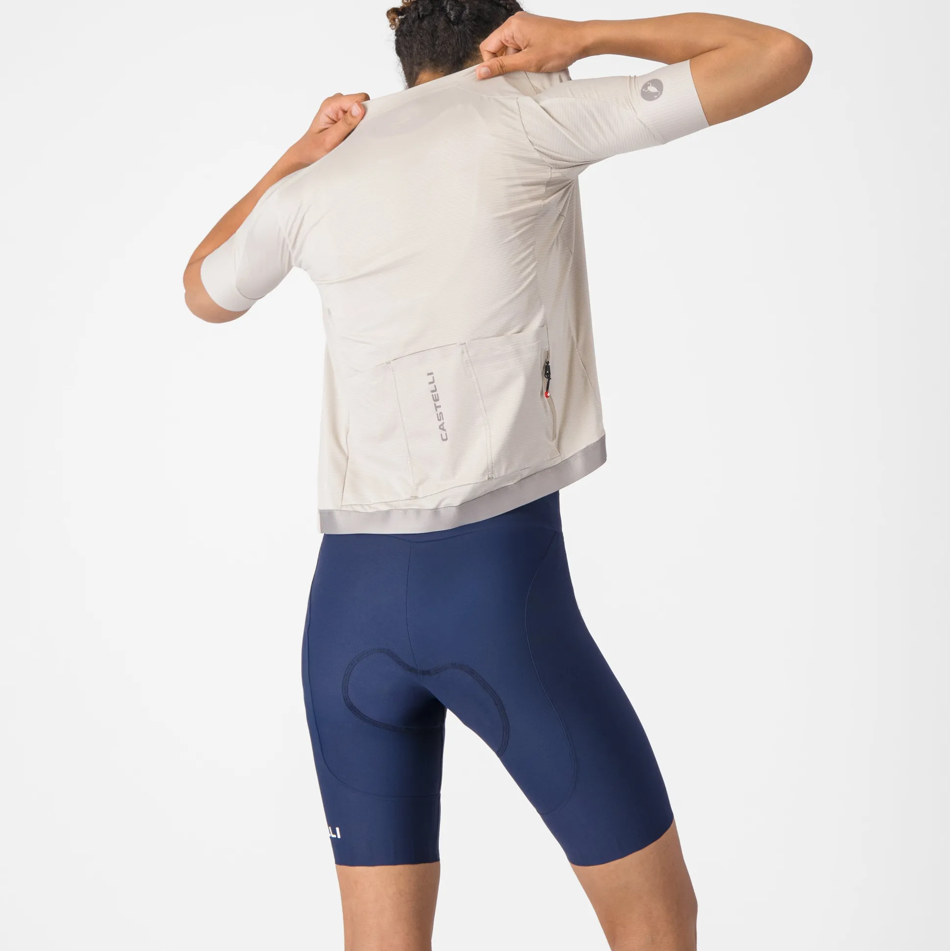 Pantaloncini donna Castelli Espresso 2 DT - Blu