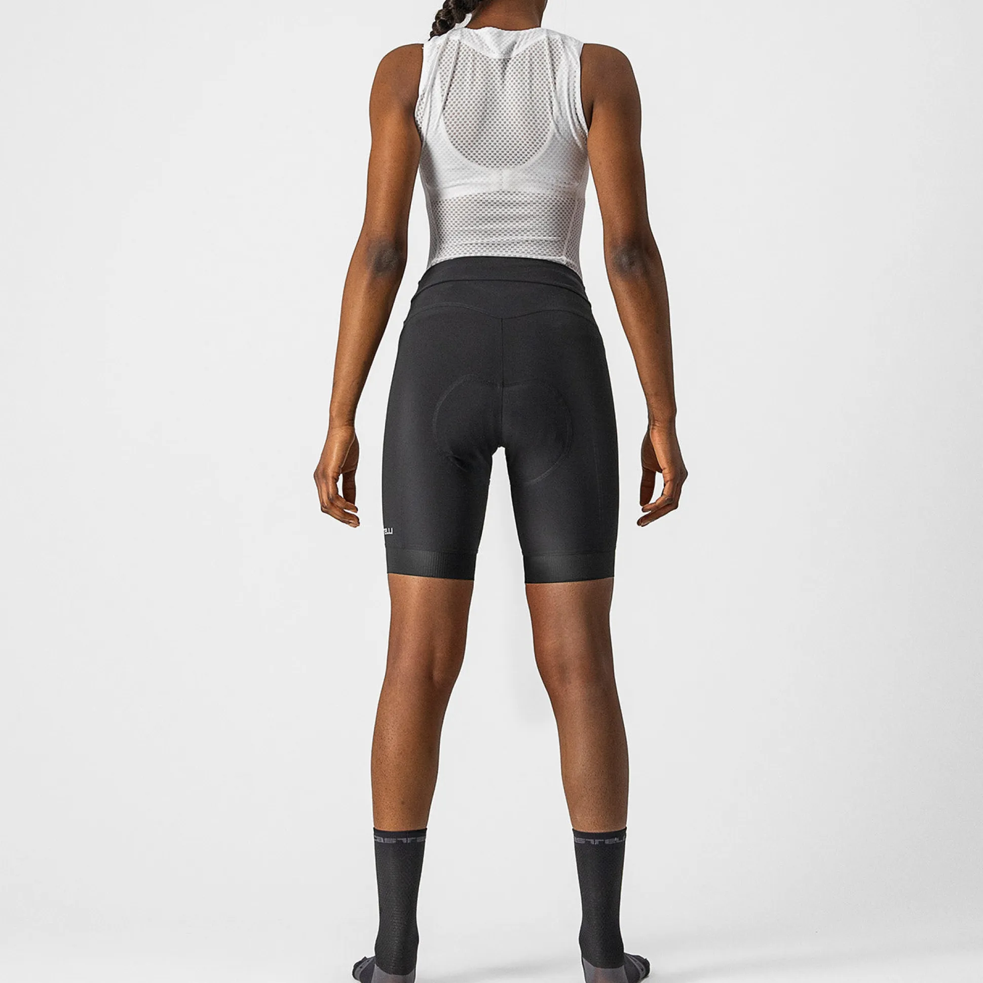 Pantaloncini donna Castelli Endurance - Nero