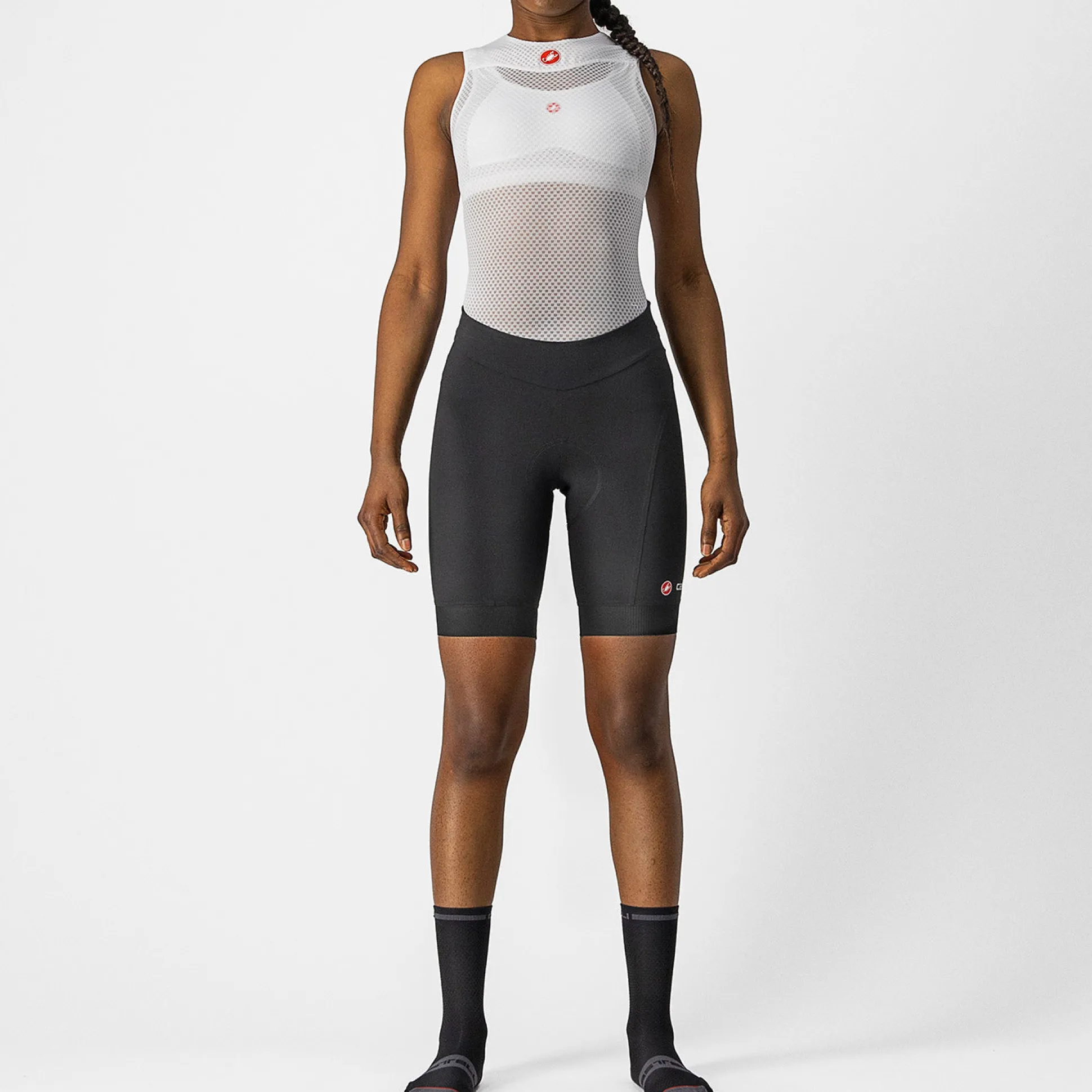Pantaloncini donna Castelli Endurance - Nero
