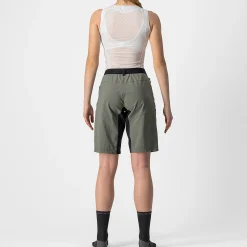 Pantaloncini Donna Castelli Unlimited Baggy - Grigio