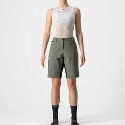 Pantaloncini Donna Castelli Unlimited Baggy - Grigio