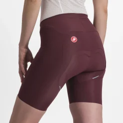 Pantaloncini donna Castelli Free Aero RC - Bordeaux