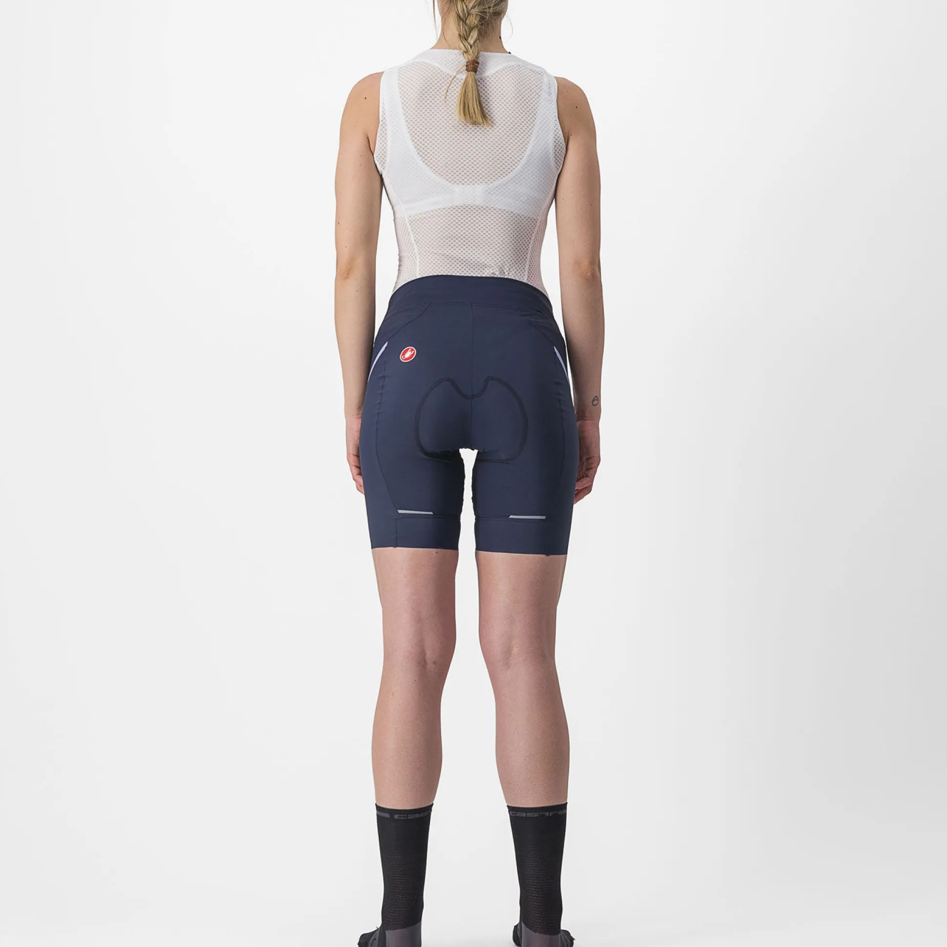 Pantaloncini donna Castelli Velocissima 3 - Blu scuro