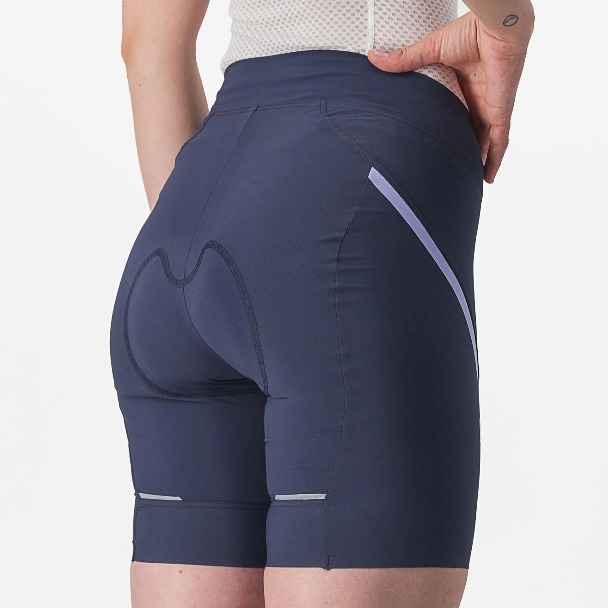 Pantaloncini donna Castelli Velocissima 3 - Blu scuro
