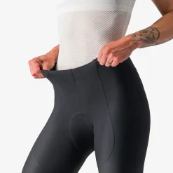 Pantaloncini donna Castelli Espresso DT - Nero