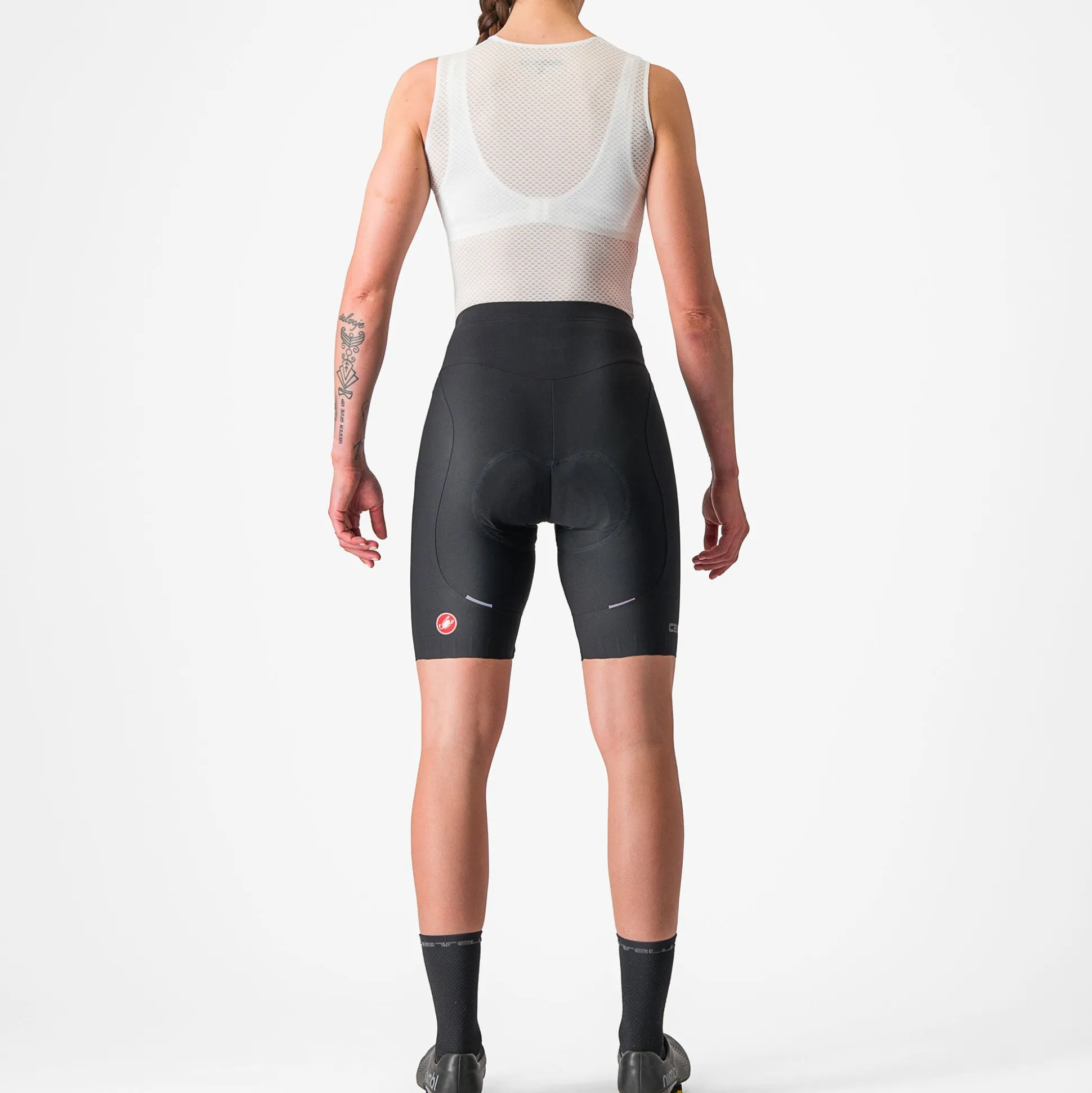 Pantaloncini donna Castelli Espresso DT - Nero