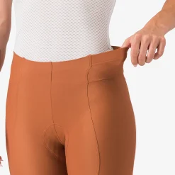 Pantaloncini donna Castelli Espresso DT - Marrone