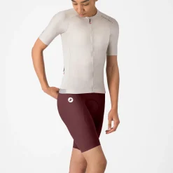 Pantaloncini donna Castelli Espresso 2 DT - Bordeaux