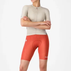 Pantaloncini donna Castelli Espresso 2 DT - Arancio