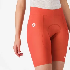 Pantaloncini donna Castelli Espresso 2 DT - Arancio