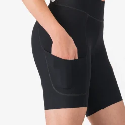Pantaloncini donna Castelli Comfort Travel - Nero