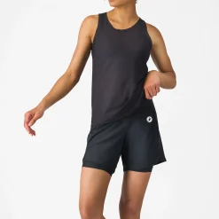 Pantaloncini donna Castelli Movement Travel - Nero