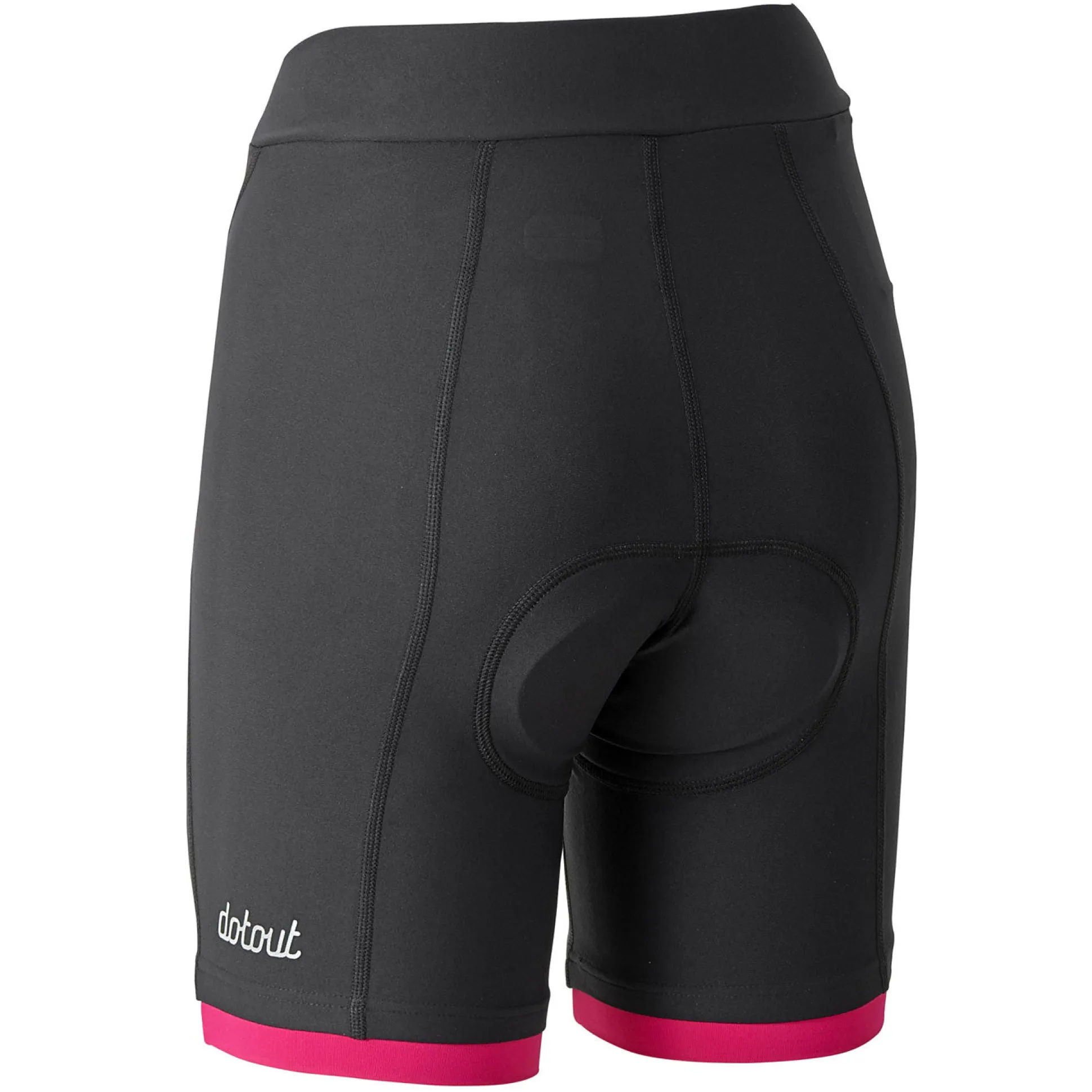 Pantaloncini donna Dotout Instinct Pro - Nero fucsia
