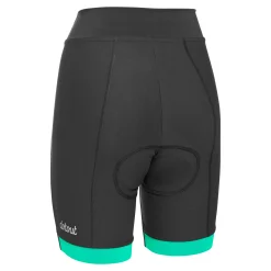 Pantaloncini donna Dotout Sprint Endurance - Nero verde