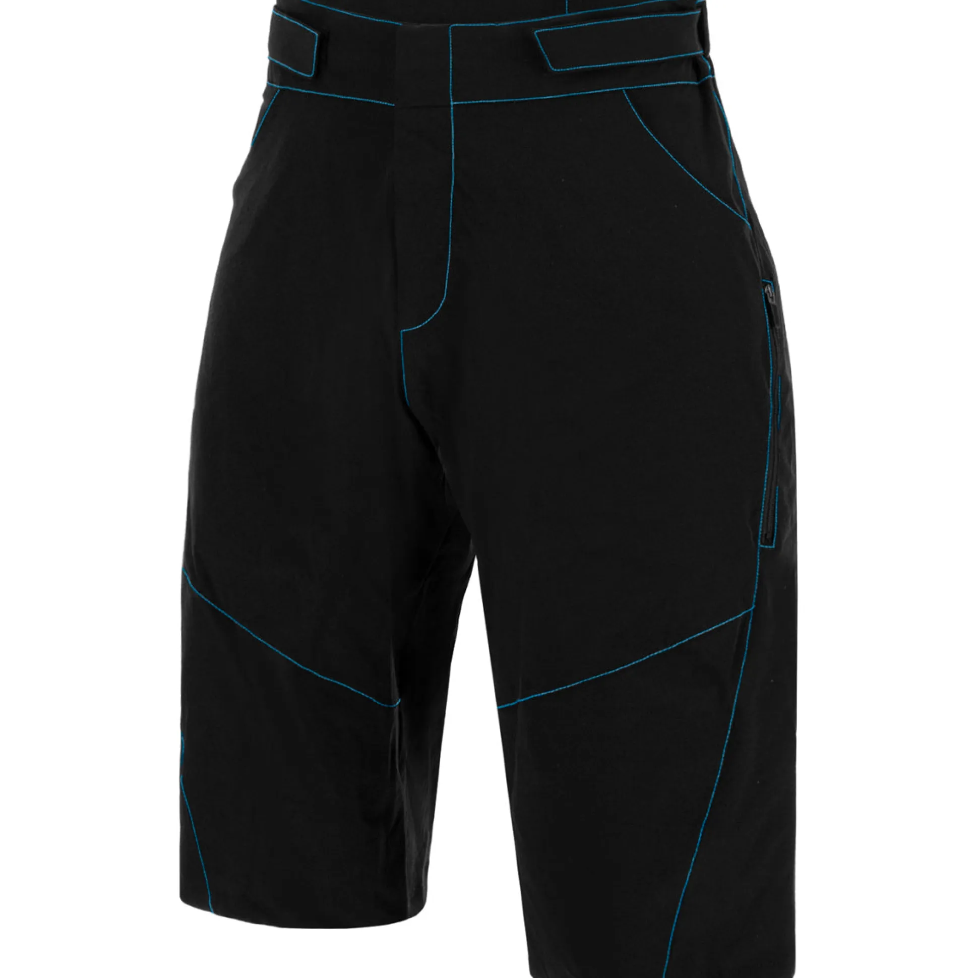 Pantaloncini donna mtb Santini Selva - Nero blu