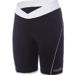 Pantaloncini donna Rh+ Pista - Nero bianco