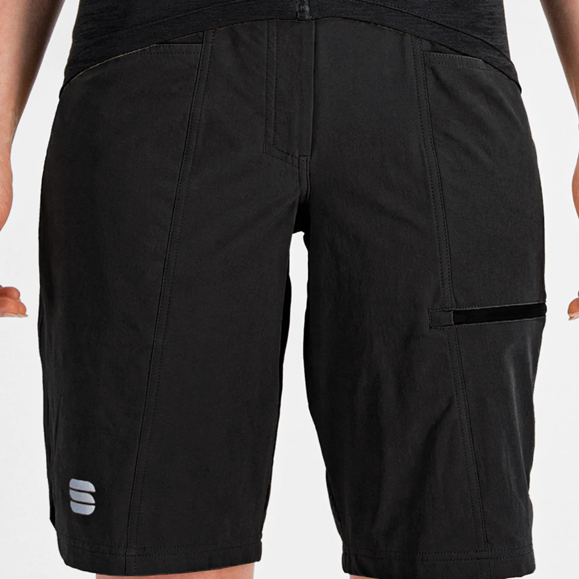 Pantaloncini donna Sportful Giara W Over - Nero