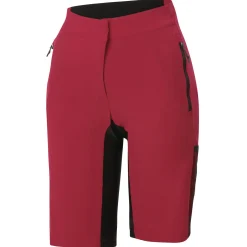 Pantaloncini donna Sportful Supergiara - Rosso