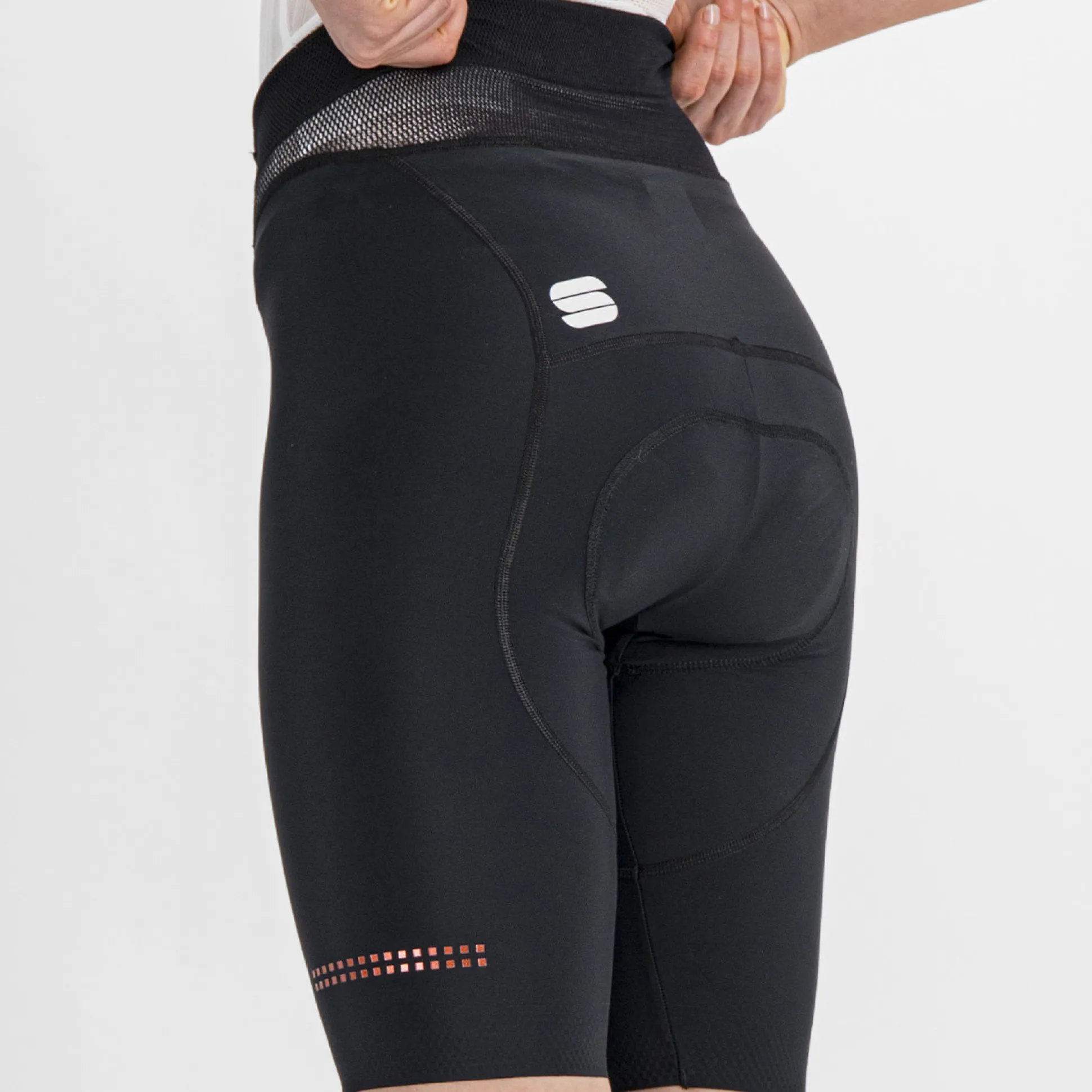 Pantaloncini donna Sportful Classic - Nero rosa